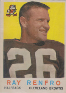 Ray Renfro 1959 Topps #37 football card