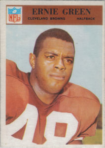 Ernie Green 1966 Philadelphia #44 football card