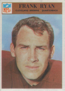 Frank Ryan 1966 Philadelphia #49 football card