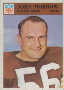 John Morrow 1966 Philadelphia #47 football card