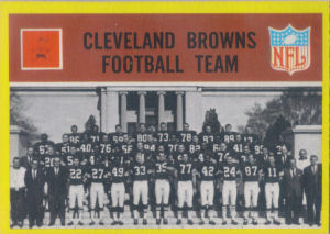 Browns Team 1967 Philadelphia #37 football card
