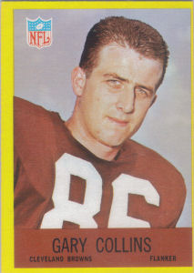 Gary Collins 1967 Philadelphia #39 football card