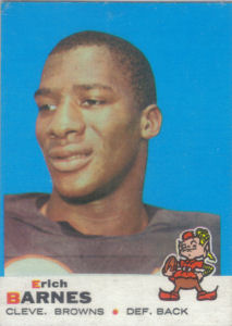 Erich Barnes 1969 Topps #4 football card