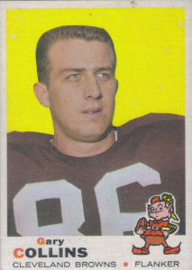 Gary Collins 1969 Topps #234 football card
