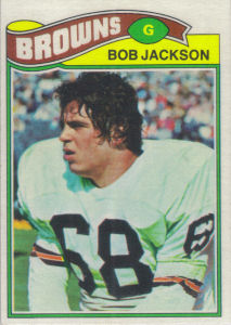 Bob Jackson Rookie 1977 Topps #371 football card