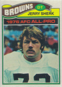 Jerry Sherk 1977 Topps #420 football card