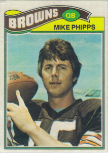 Mike Phipps 1977 #7 Topps football card
