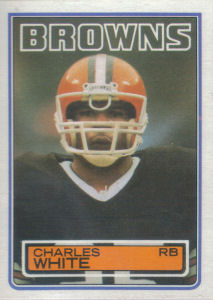 Charles White 1983 Topps #259 football card