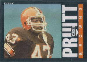 Mike Pruitt 1985 Topps #233 football card
