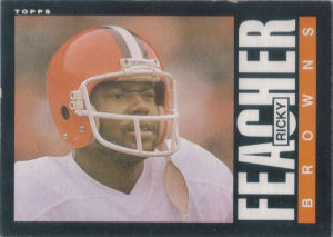Ricky Feacher 1985 Topps #227 football card