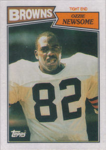 Ozzie Newsome 1987 Topps #85 football card