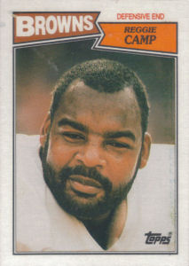 Reggie Camp 1987 Topps #88 football card