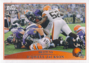 D'Qwell Jackson 2009 Topps #203 football card