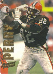 Michael Dean Perry 1993 Action Packed #91 football card