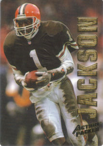 Michael Jackson 1993 Action Packed #132 football card