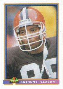 Anthony Pleasant 1991 Bowman #102 football card