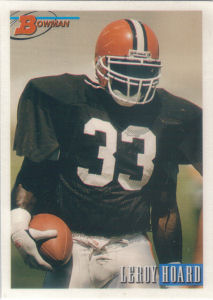 Leroy Hoard 1993 Bowman #325 football card