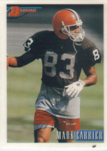 Mark Carrier 1993 Bowman #66 football card