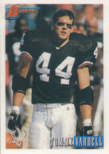 Tommy Vardell 1993 Bowman #261 football card