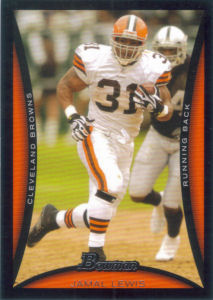 Jamal Lewis 2008 Bowman #45 football card