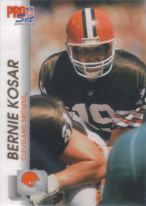 Bernie Kosar 1992 Pro Set #467 football card