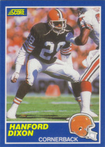 Hanford Dixon 1989 Score #59 football card
