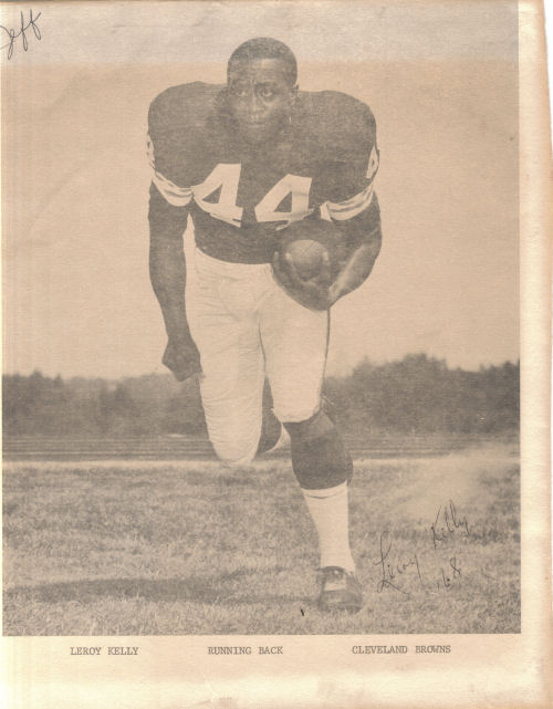 Early 1970s Leroy Kelly Game-Worn Cleveland Browns Suspension