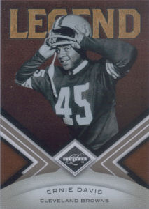 2010 Ernie Davis Panini Legend Limited #120 football card - Serial no. 130/499