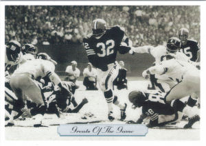 Jim Brown 1992 All-World Greats of the Game #272 card