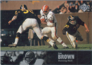 Jim Brown 1997 Upper Deck Legends #2 card