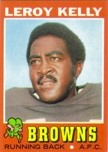 1971 Leroy Kelly football card