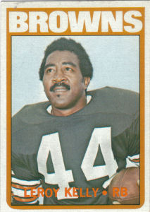 1972 Leroy Kelly football card