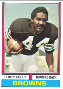 1974 Leroy Kelly football card