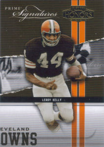 2004 Leroy Kelly Donruss Playoff Honors Prime Signature Previews #PS=15 football card - Serial no. 041/999