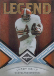 2010 Leroy Kelly Panini Legend Limited Platinum Spotlight #138 football card - Serial no. 1/1