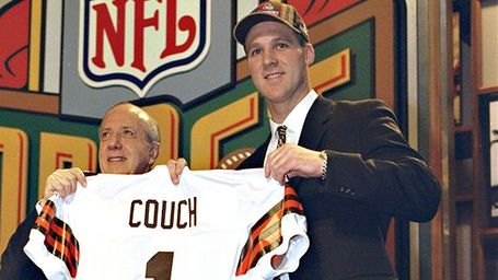 Number One draft pick of the 1999 NFL draft Tim Couch