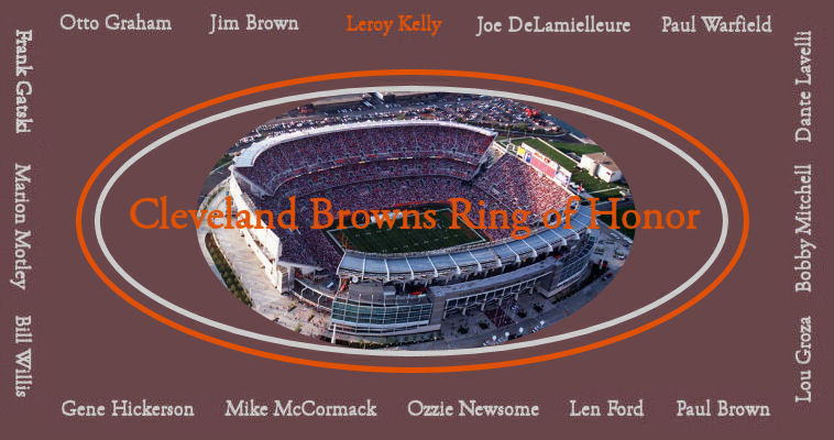 Cleveland Stadium and Ring of Honor linking to article